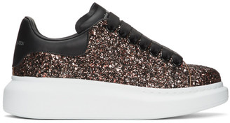 alexander mcqueen purple glitter