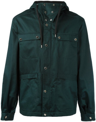 Kenzo windbreaker jacket - men - Cotton/Polyester/Spandex/Elastane - L