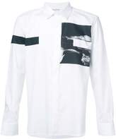 Thumbnail for your product : Neil Barrett printed button shirt
