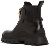 Thumbnail for your product : DSQUARED2 40mm D2 Statement Leather Combat Boots