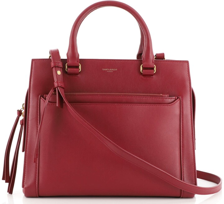 Saint Laurent Smooth Leather Handbags | Shop the world's largest 