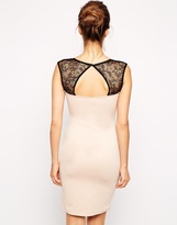 Thumbnail for your product : Lipsy Lace Top Bodycon Dress