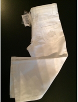 Thumbnail for your product : Christian Dior White Denim / Jeans Trousers