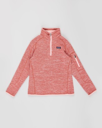 Patagonia Girl's Pink Sweats & Hoodies - Better Sweater 1-4 Zip - Kids - Size One Size, M at The Iconic