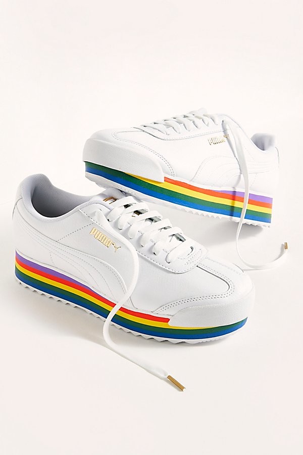 Puma Roma Amor Rainbow Sneakers ShopStyle