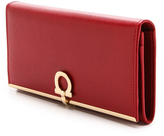 Thumbnail for your product : Ferragamo Gancini Icona Continental Wallet