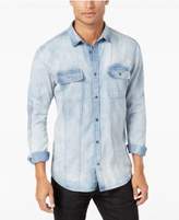 Thumbnail for your product : INC International Concepts Men's Denim Moto Shirt, Created for Macy's
