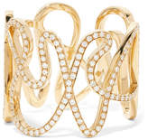 Thumbnail for your product : Repossi White Noise 18-karat Gold Diamond Ring