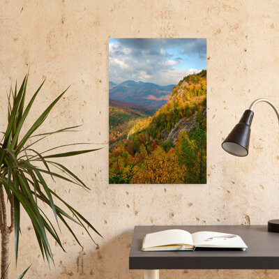 Union Rustic Scenic View Of Trees On Mountain Great Range Giant Mountain Adirondack Mountains State Park New York State Usa Abstract Contemporary Landscape Natu...