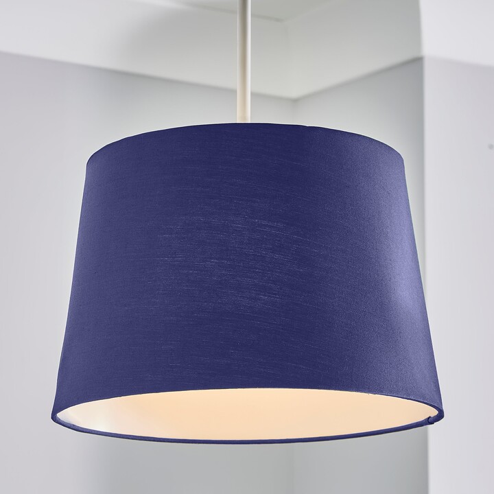 Dunelm Ava Navy Tapered Shade Navy Blue ShopStyle