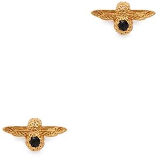 Olivia Burton Bejewelled Bee 18ct Gold-plated Earrings