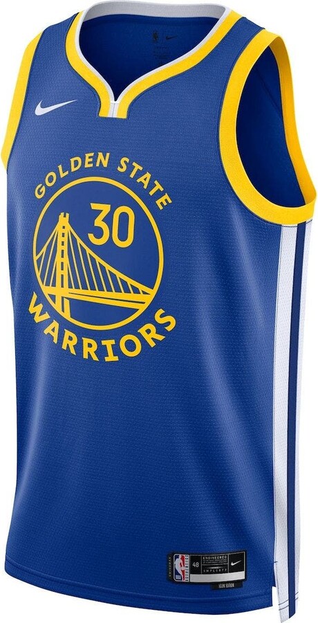 Golden State Warriors Nike Icon Edition Swingman Jersey 22/23 - Royal -  Stephen Curry - Unisex