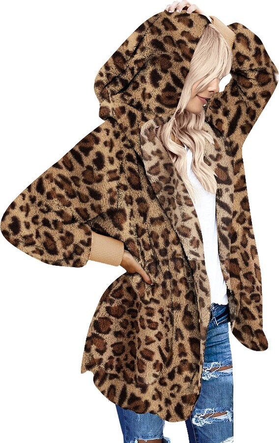 Down Coat Leopard | Shop The Largest Collection | ShopStyle
