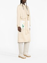 Thumbnail for your product : Mira Mikati x Javier Calleja belted trench coat