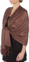Thumbnail for your product : Sakkas Large Soft Silky Pashmina Shawl Wrap Scarf Stole in Solid Colors