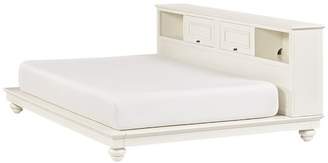 Pottery Barn Teen Chelsea Platform Bed & Armoire Set, Queen, Simply White