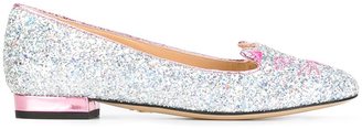 Charlotte Olympia 'Kitty' ballerina shoes