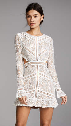 sequoia lace mini dress