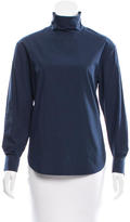 Thumbnail for your product : Cédric Charlier Colorblock Mock Neck Top