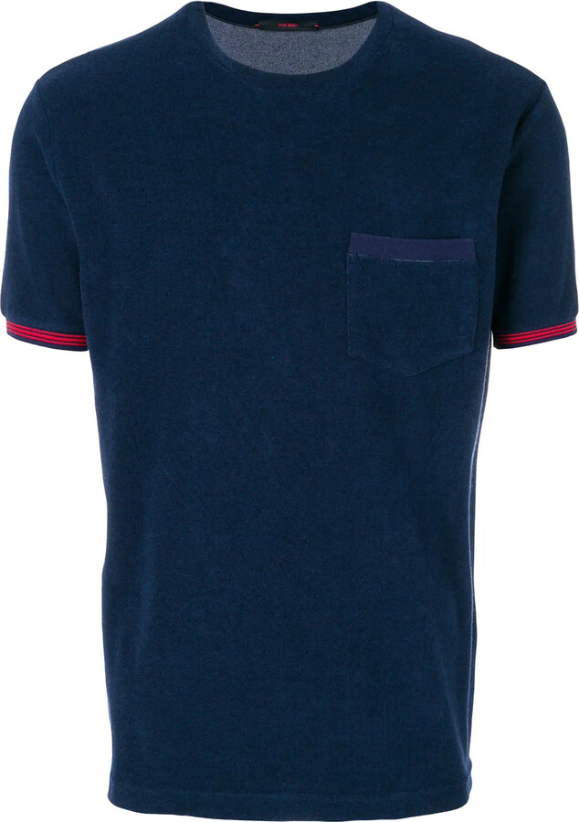 The Gigi striped detail T-shirt