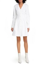 Thumbnail for your product : Tibi Dominic Long Sleeve Twill Shirtdress
