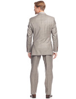 Thumbnail for your product : Lauren Ralph Lauren Black and White Flannel Vested Slim-Fit Suit