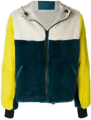 Yves Salomon Homme reversible hooded jacket