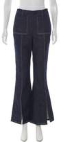 Thumbnail for your product : Edun High-Rise Wide-Leg Jeans w/ Tags blue High-Rise Wide-Leg Jeans w/ Tags