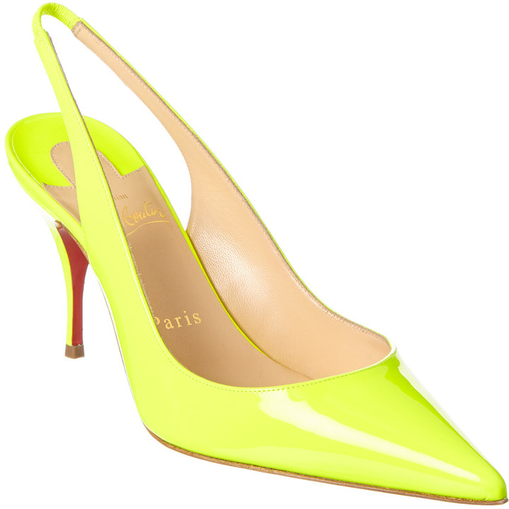 yellow neon pumps