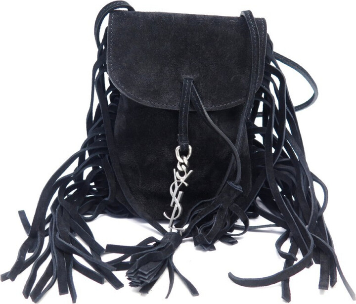 Saint Laurent Velvet crossbody bag ShopStyle