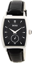 Thumbnail for your product : HUGO BOSS Men's HB300 Black Dial Croco Strap Watch