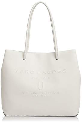 Marc Jacobs Logo East/West Leather Tote