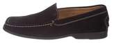 Thumbnail for your product : Tod's Suede Dress Loafers