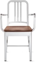 Thumbnail for your product : Design Within Reach 1006 Navy Armchair with Wood Seat