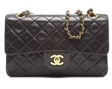 Thumbnail for your product : Chanel Pre-Owned Black Lambskin Small Double Flap Bag