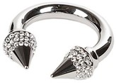 Thumbnail for your product : Vita Fede Titan Crystal Ring - Silver/Clear