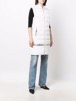 Thumbnail for your product : Liu Jo Metallic-Finish Padded Coat