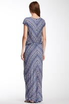 Thumbnail for your product : Velvet by Graham & Spencer Aztec Stripe V-Neck Maxi Dress