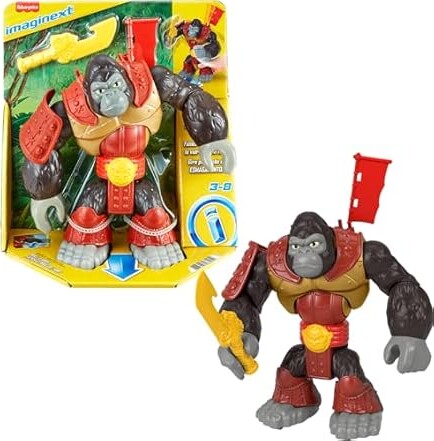 Fisher-Price Imaginext Preschool Toy Silverback Gorilla