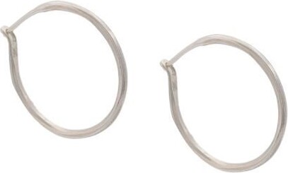 Werkstatt:Munchen Fine Hammered Hoop Earrings