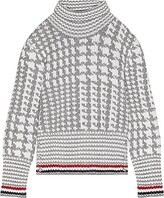 Thumbnail for your product : Thom Browne Stripe Turtleneck in Grey