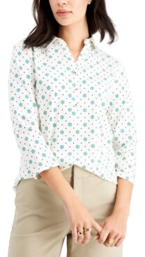 macys charter club petite tops