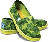 Thumbnail for your product : Toms Green animal youth classics