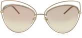 Marc Jacobs MARC 8/S Metal and Acetate Cat Eye Women's Sunglasses