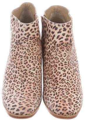 Rachel Comey Animal Print Ankle Boots