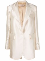 Thumbnail for your product : Blanca Vita Galanthus single-breasted blazer