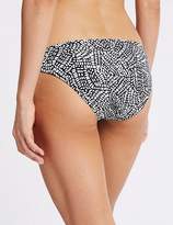 Thumbnail for your product : Marks and Spencer Printed Hipster Bikini Bottoms