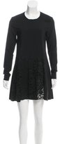Thumbnail for your product : Thakoon Lace-Accented Mini Dress