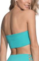 Thumbnail for your product : Maaji Smocked Reversible Bandeau Bikini Top