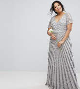 Thumbnail for your product : Maya Plus Allover Tonal Sequin Maxi Dress